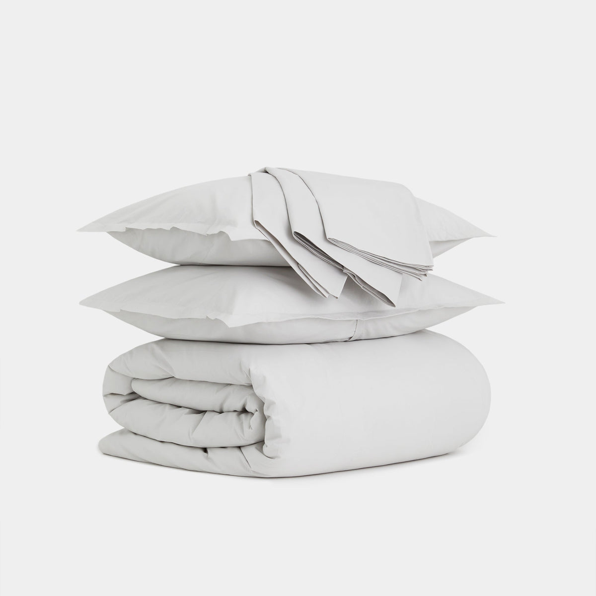 Complete Cotton Percale Bedding Set