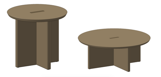 Pillar Nesting Coffee Tables