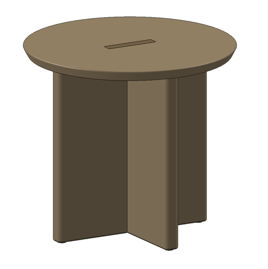 Pillar Round Coffee Table, Small