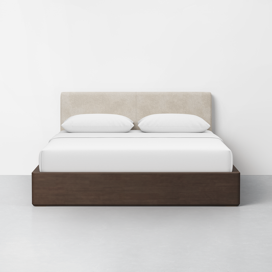 Essential Bed + Headboard + Headboard Cushion - No Slats (Copy)