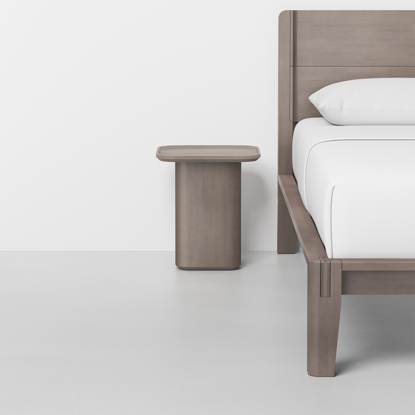 Pedestal Side Table