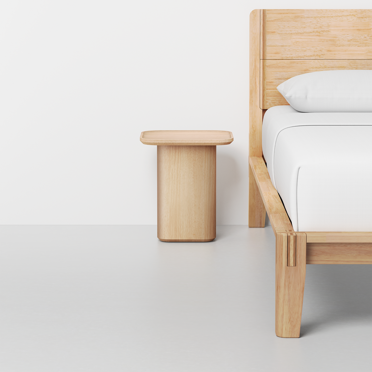 Pedestal Side Table