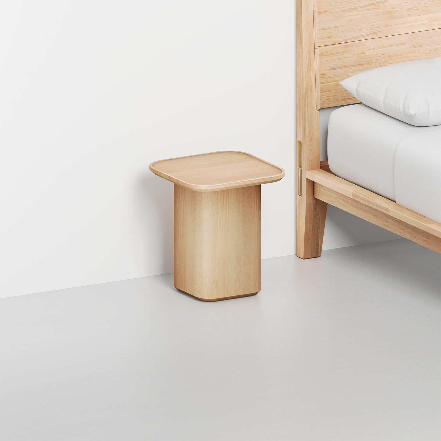 Pedestal Side Table