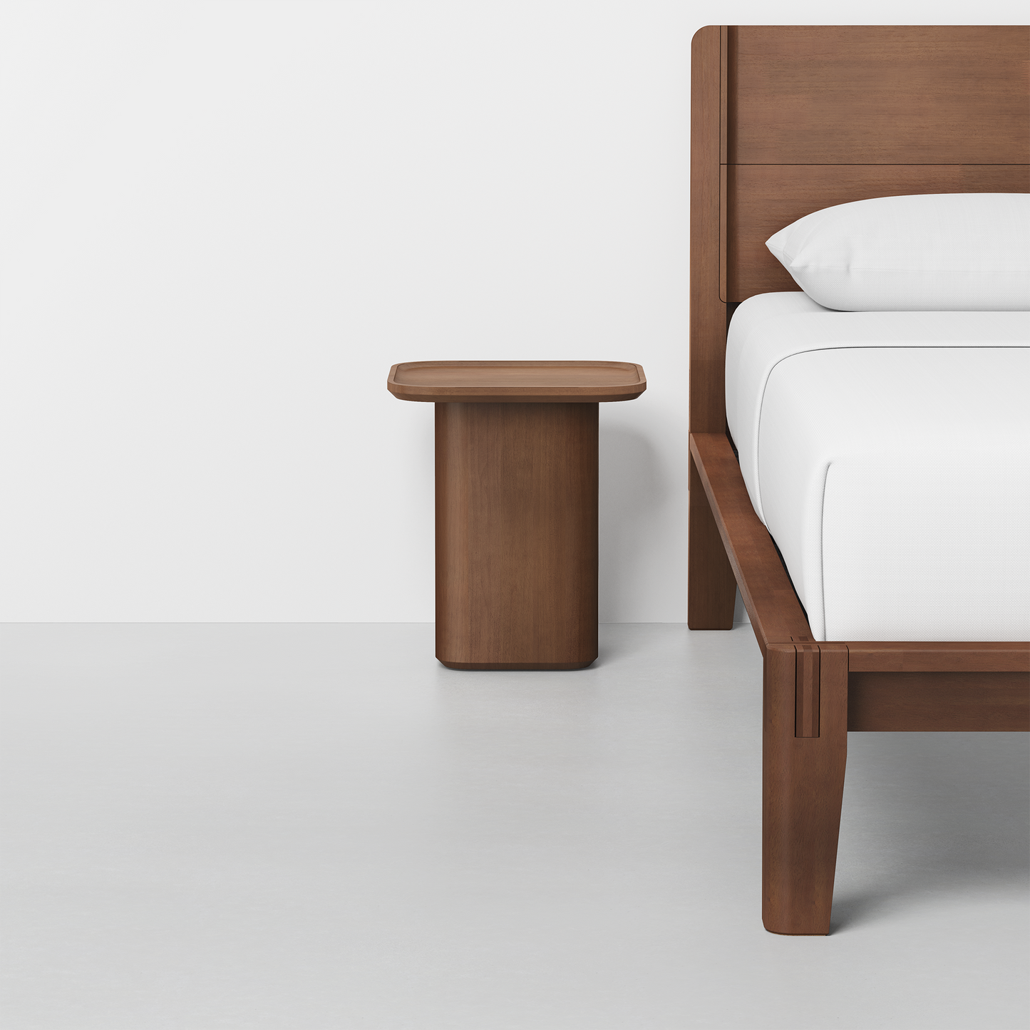 Pedestal Side Table