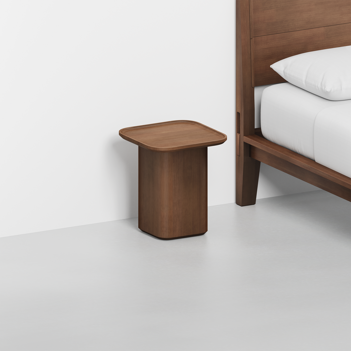 Pedestal Side Table