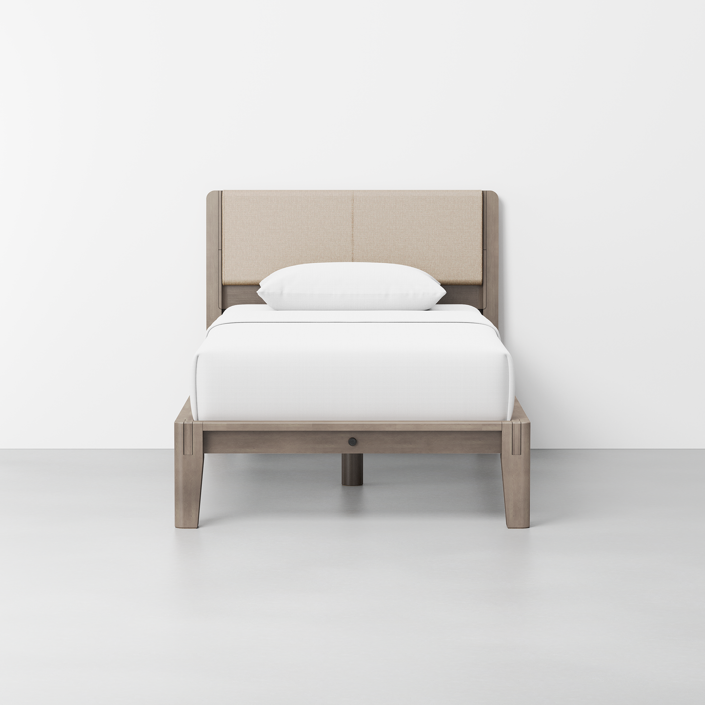 The Bed & Headboard & Headboard Cushion